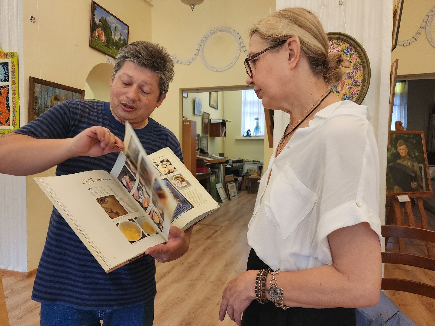 фрязино, мастер-класс, живопись, иконопись, иконописец,