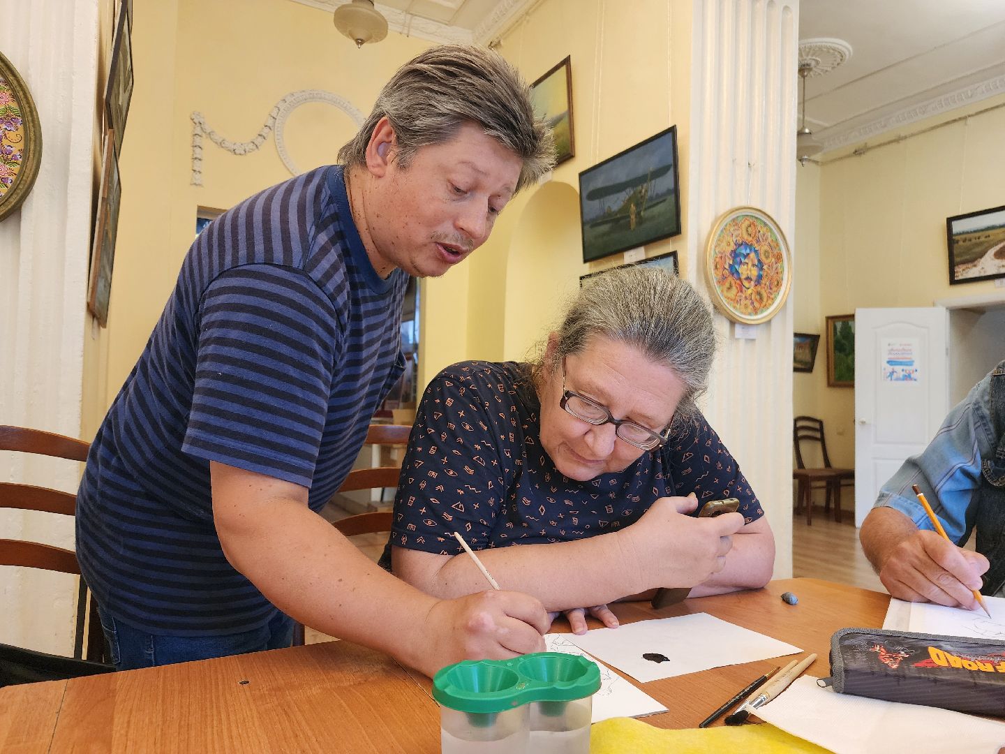 фрязино, мастер-класс, живопись, иконопись, иконописец,