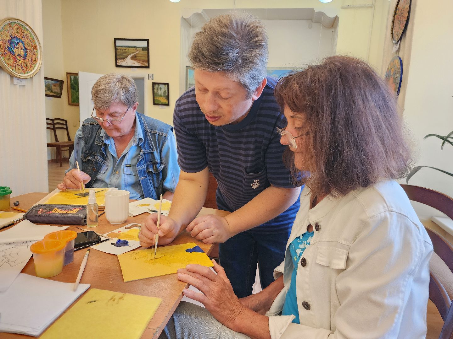 фрязино, мастер-класс, живопись, иконопись, иконописец,