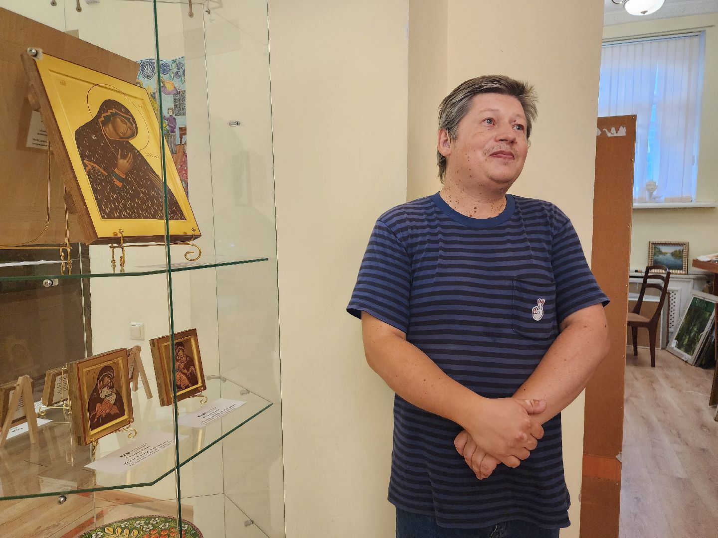 фрязино, мастер-класс, живопись, иконопись, иконописец,