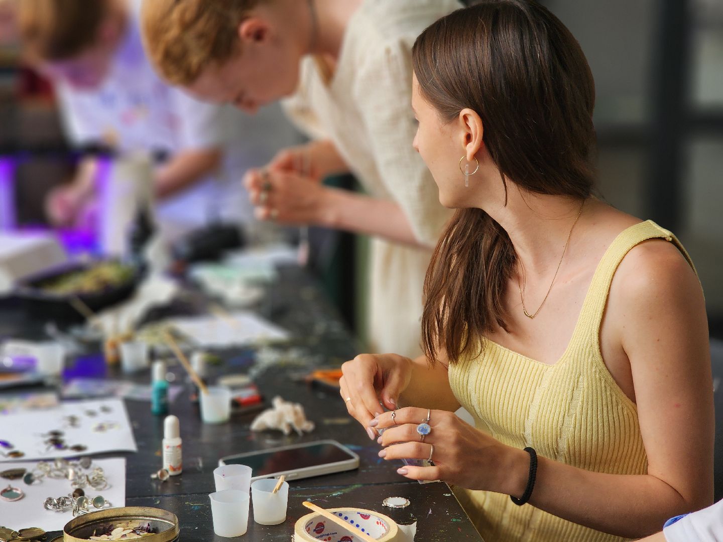 Черноголовка, Мастер-класс, Создание украшений,