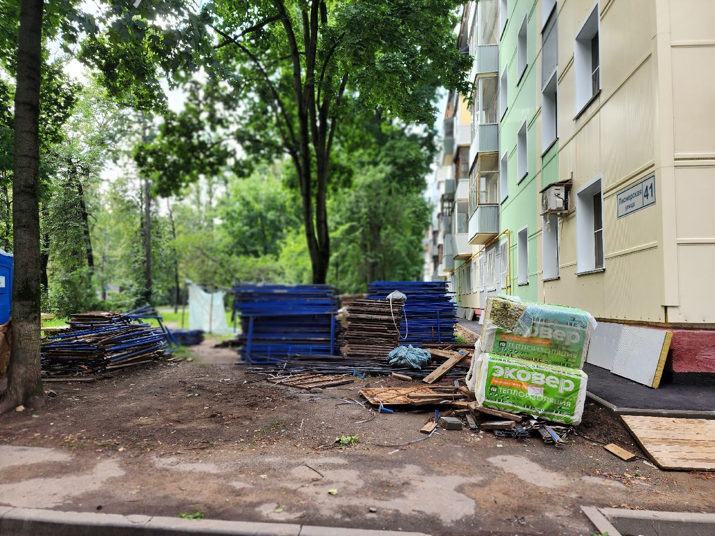 королёв, благоустройство , ремонт фасада , отечественные материалы и технологии,