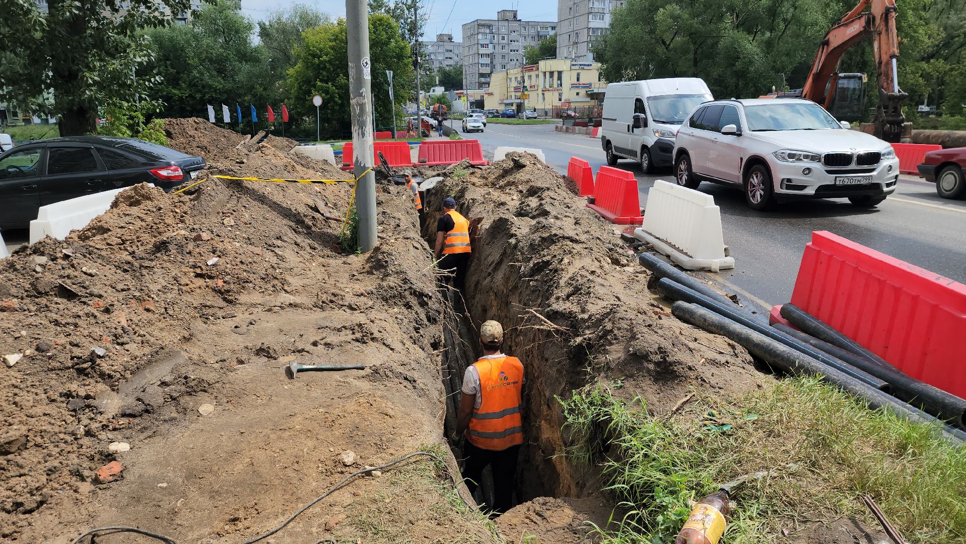 вертикалки, пушкино, строительство моста, автодорога, шоссе, дорожные работы, серебрянка,