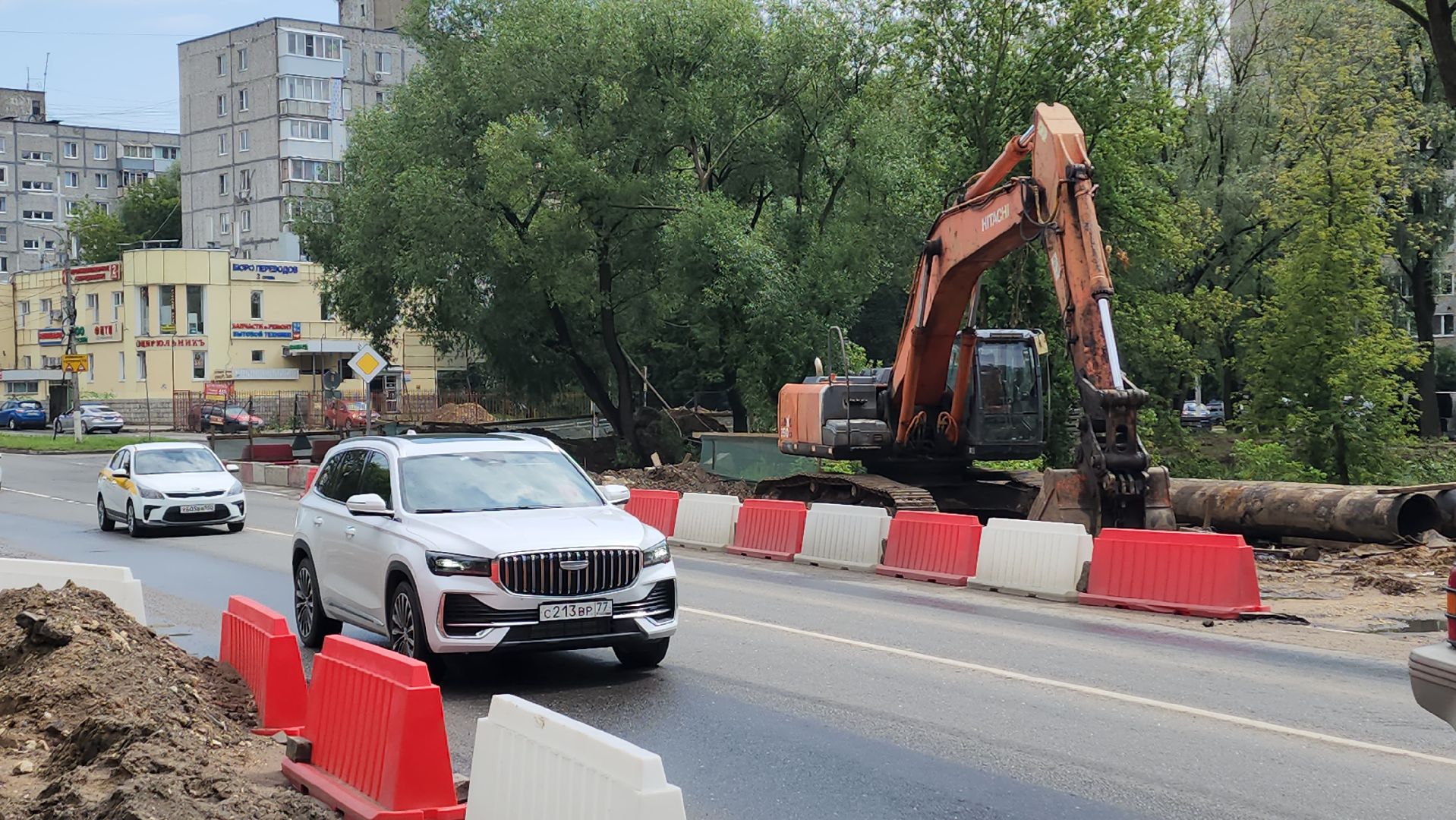 вертикалки, пушкино, строительство моста, автодорога, шоссе, дорожные работы, серебрянка,