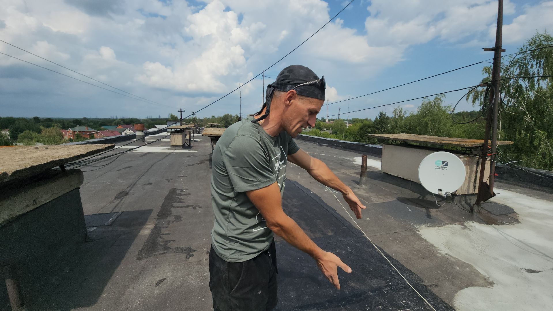 серпухов, поселок большевик, ремонт кровли, ук добрый дом, улица ленина,
