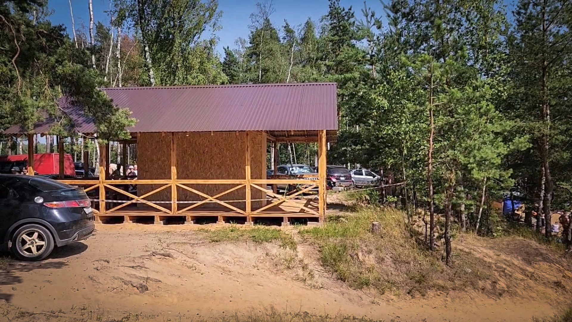 воскресенск, кафе на озере, отдых, озеро голубое ,