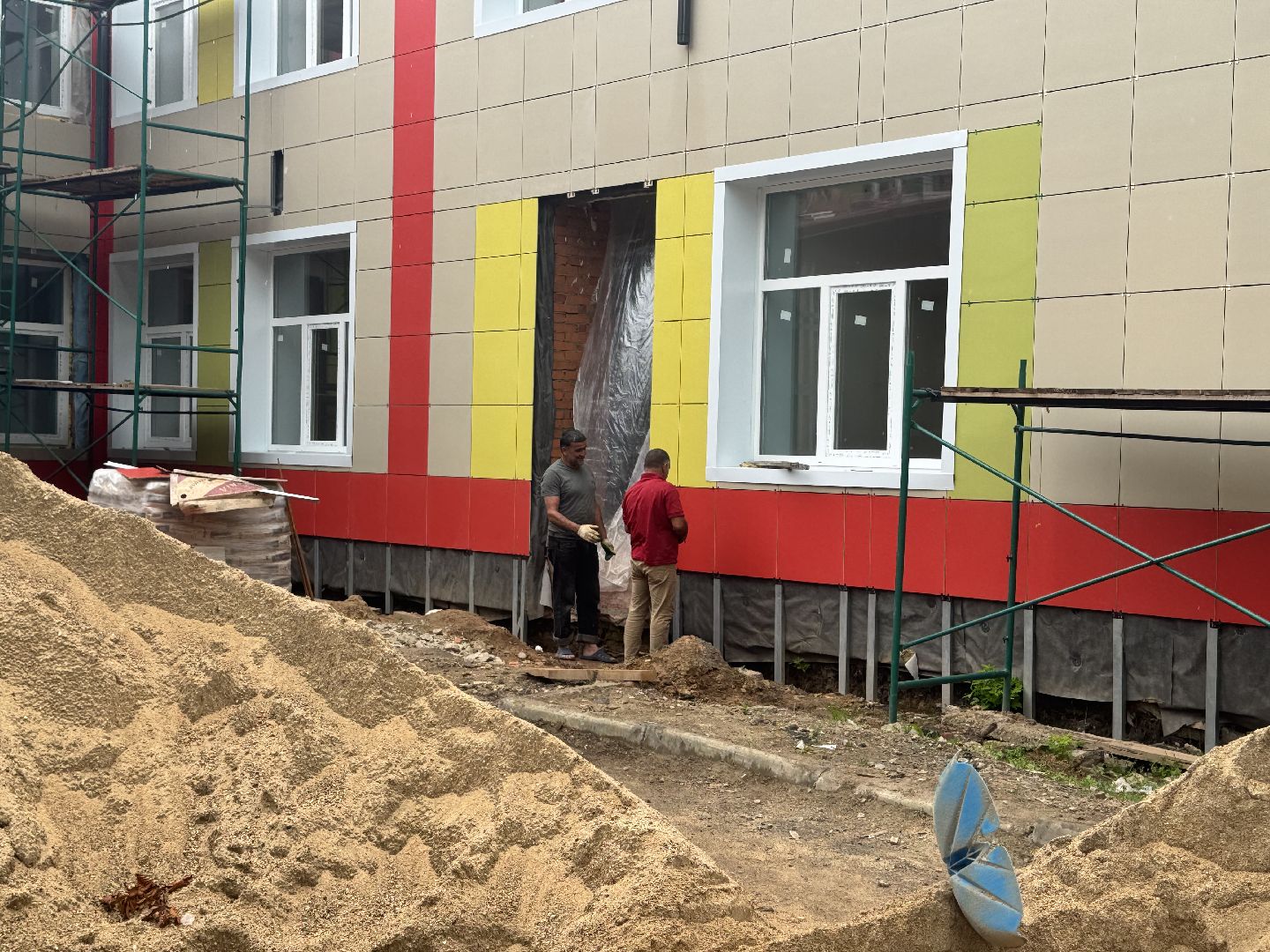 шаховская, капитальный  ремонт, детский сад,строительство,