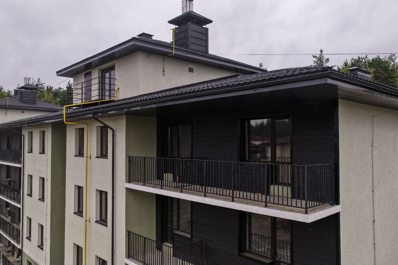 видео с коптера, новый дом в егорьевске,