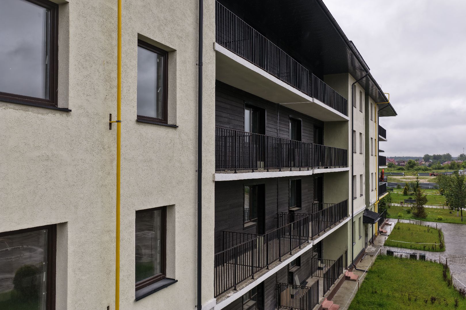 видео с коптера, новый дом в егорьевске,