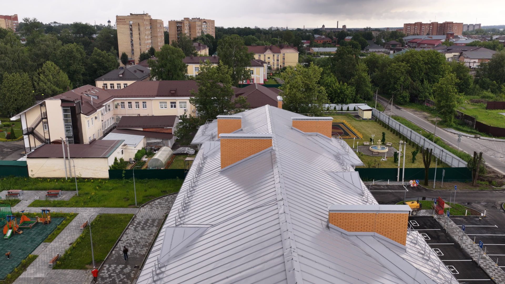 видео с коптера, дом для переселенцев егорьевск, новый дом в егорьевске,