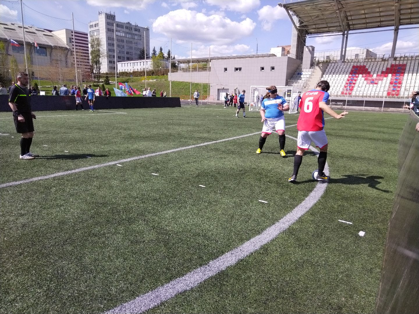 Кубок Победы, адаптивный футбол, спорт слепых, Мытищи