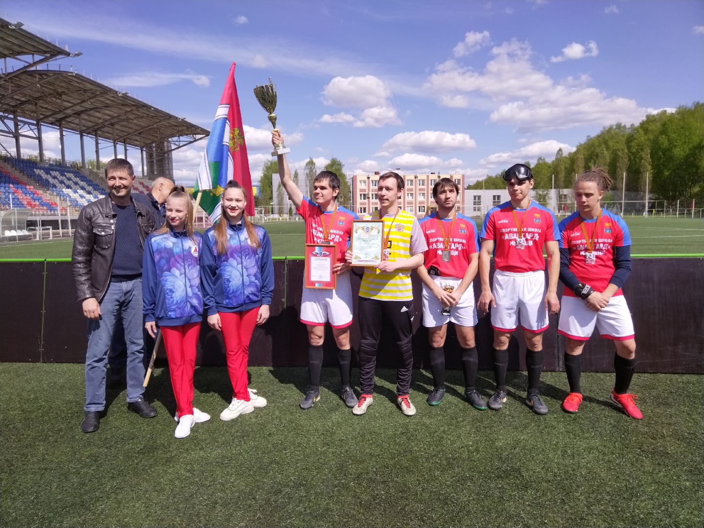 Кубок Победы, адаптивный футбол, спорт слепых, Мытищи