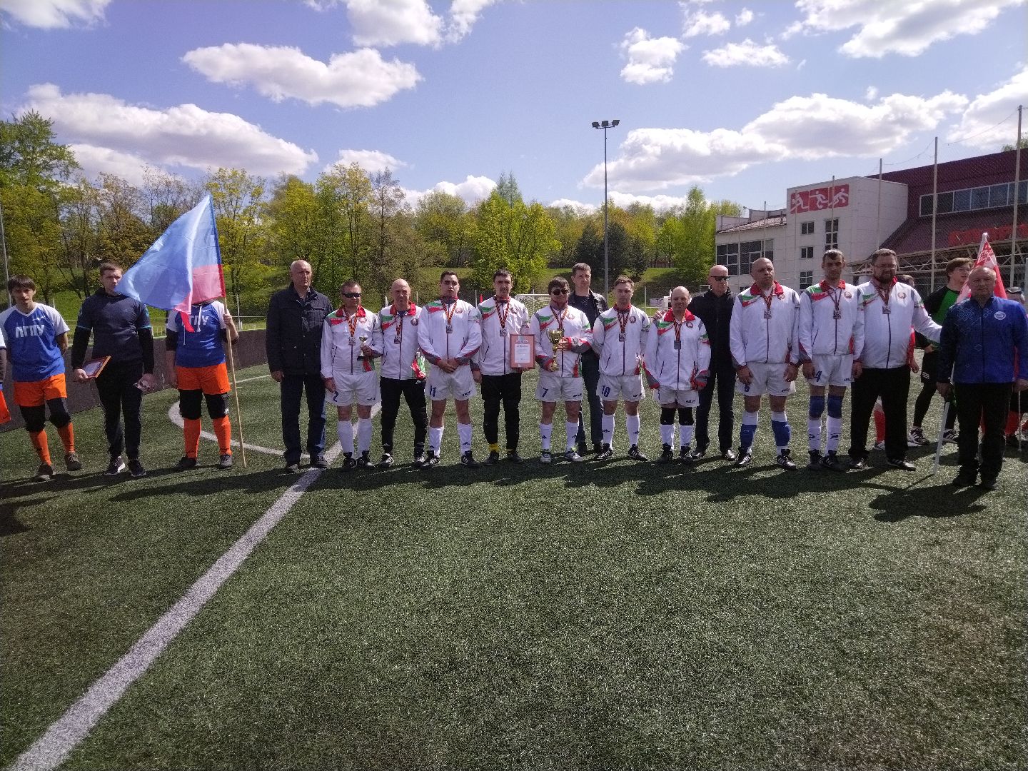 Кубок Победы, адаптивный футбол, спорт слепых, Мытищи