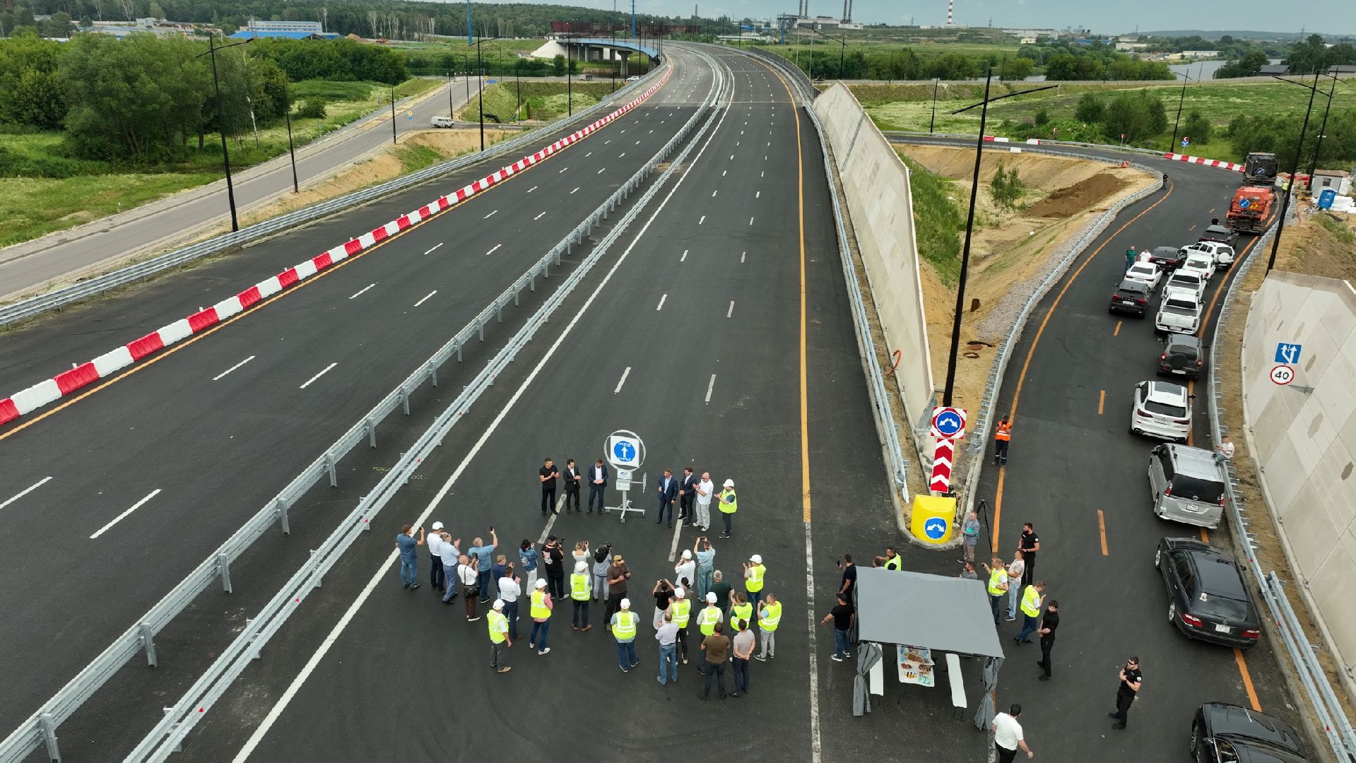 видео с коптера, юла, дороги подмосковья, второй участок юла,