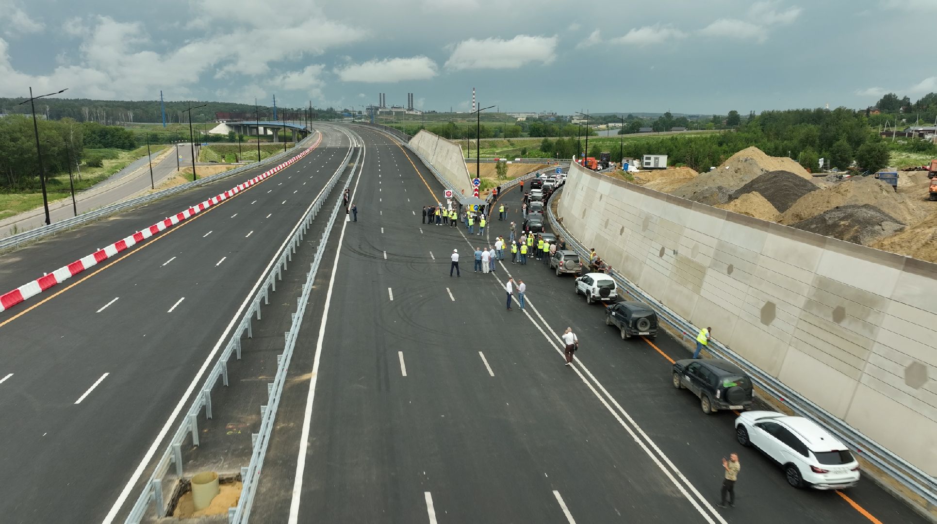 видео с коптера, юла, дороги подмосковья, второй участок юла,