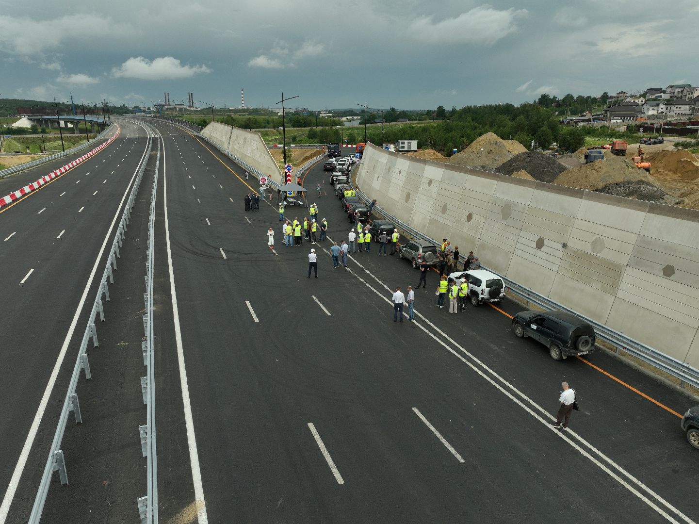 видео с коптера, юла, дороги подмосковья, второй участок юла,