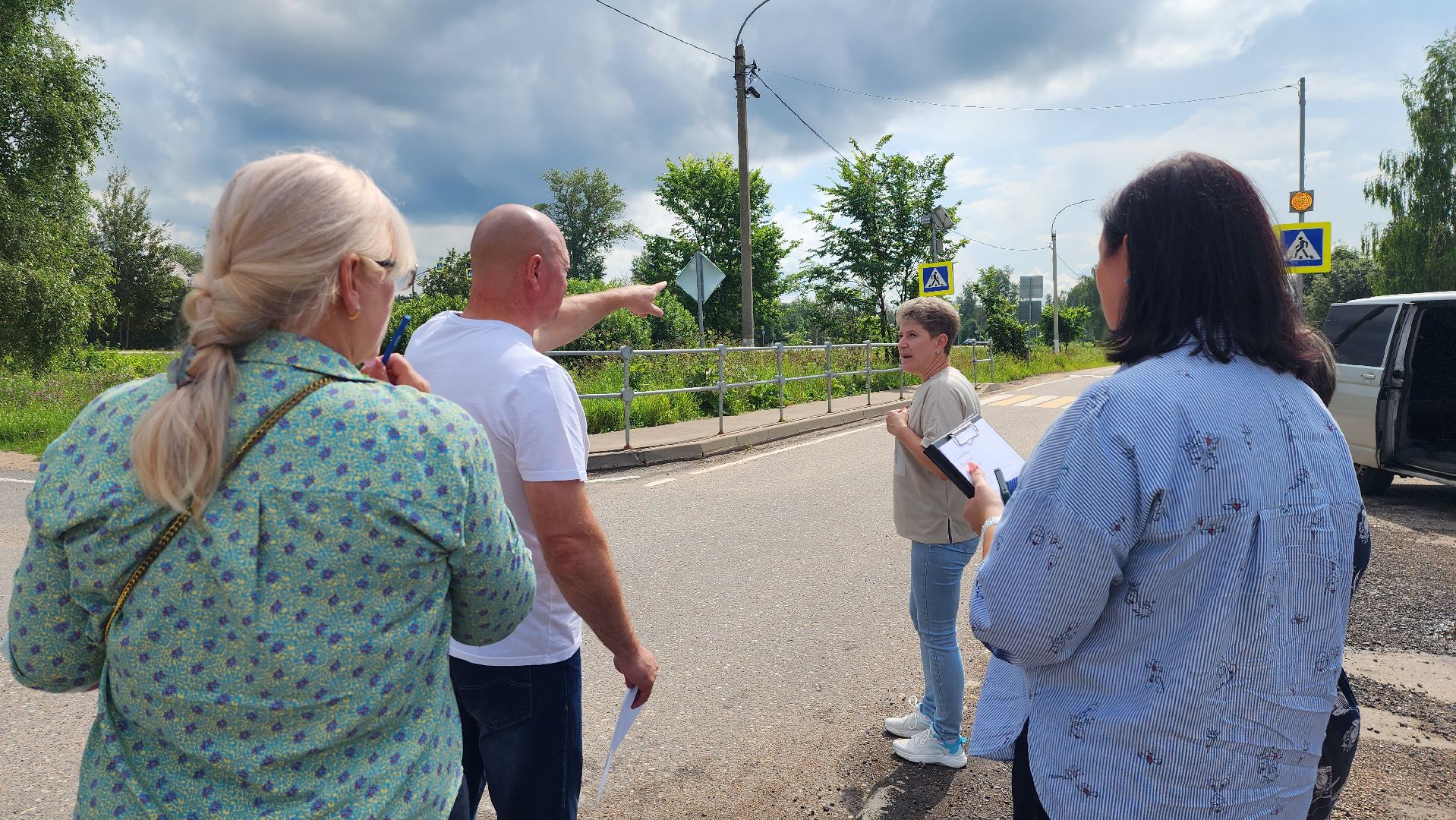 истра, дороги, школьный маршрут,