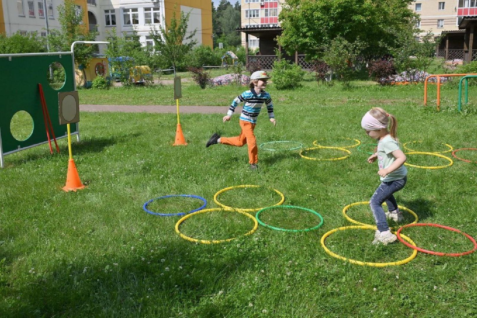 предшкола, проект предшкола, школа перспектива, власиха перспектива, занятия с детьми, день подвижных игр,