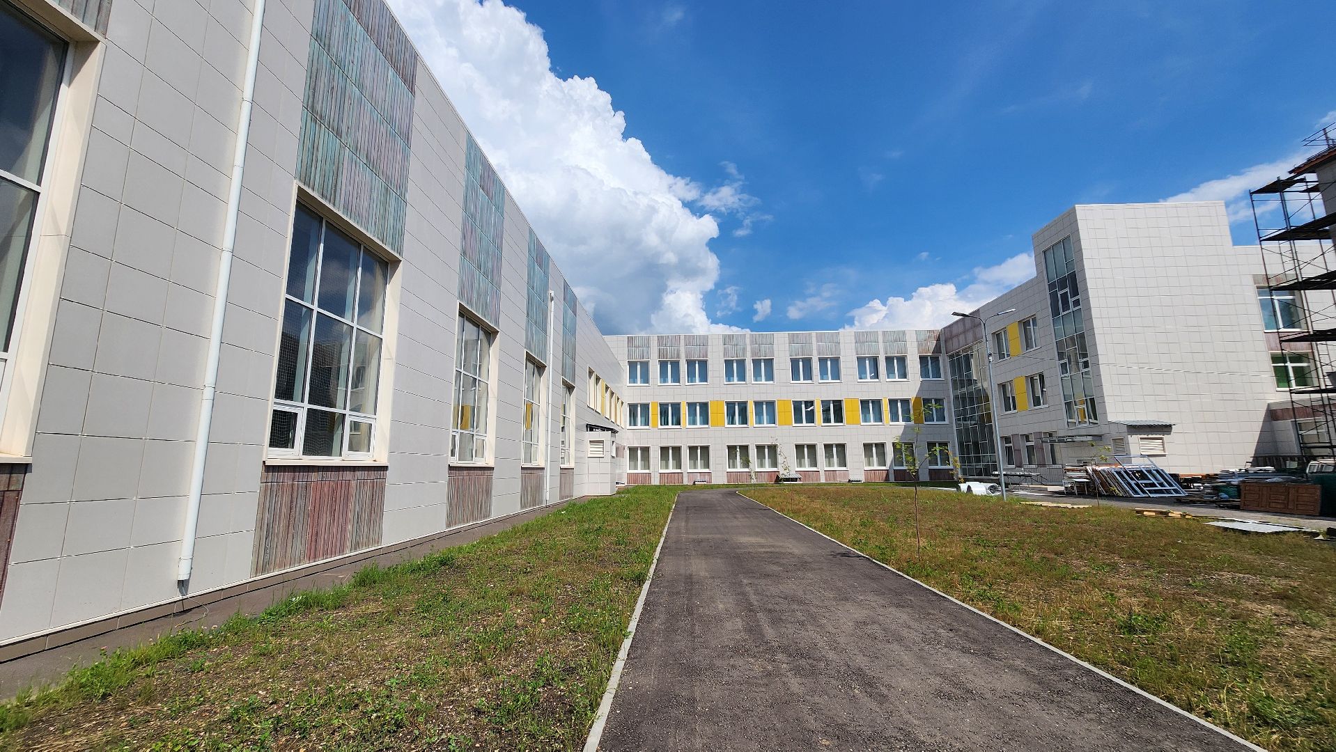 солнечногорск, микрорайон поварово, капремонт,школа, строительство,