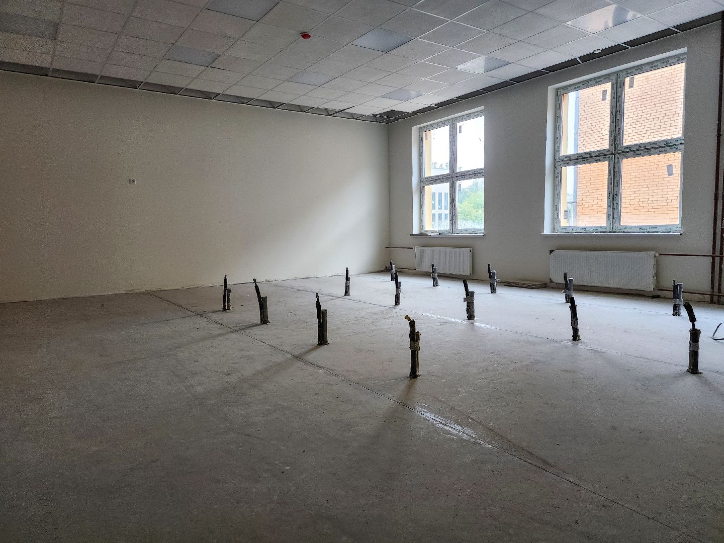 Подольск, строительство, пристройка к школе, 29 школа,