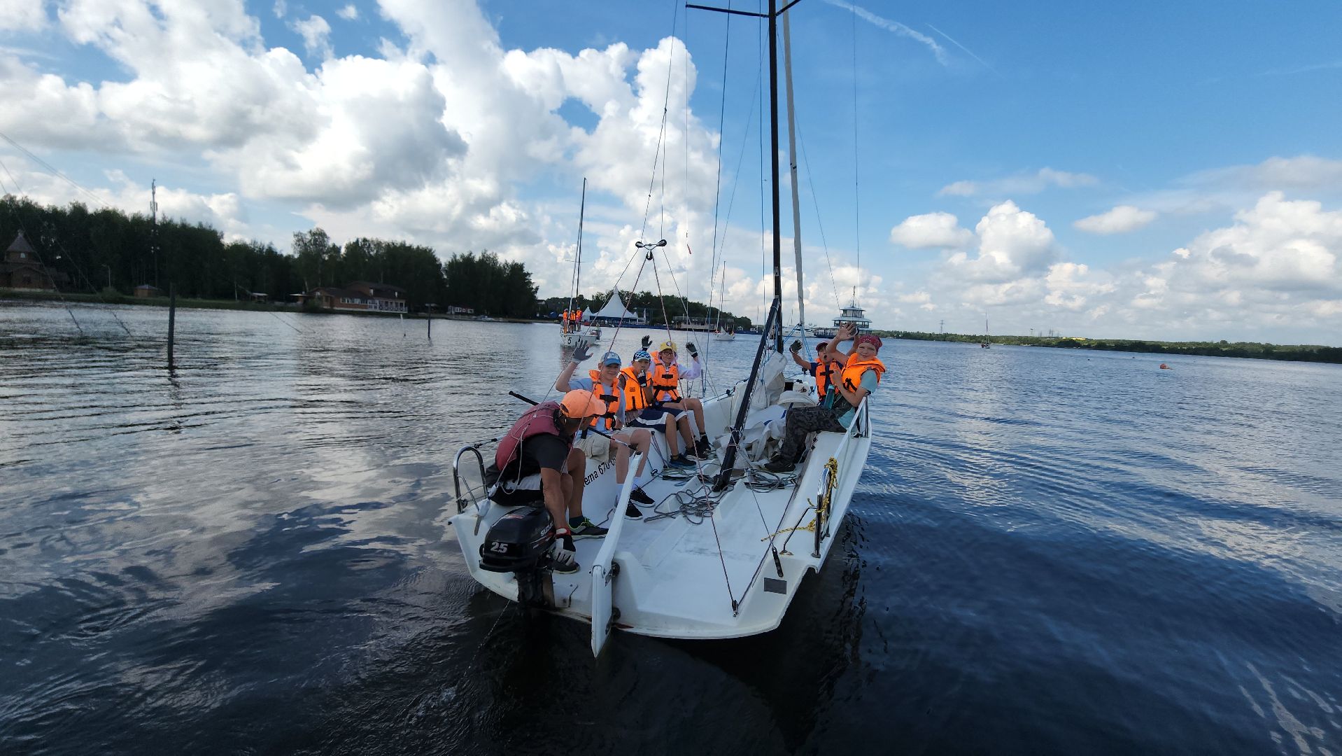 мытищи, парусная регата, парусный спорт, лагерь,