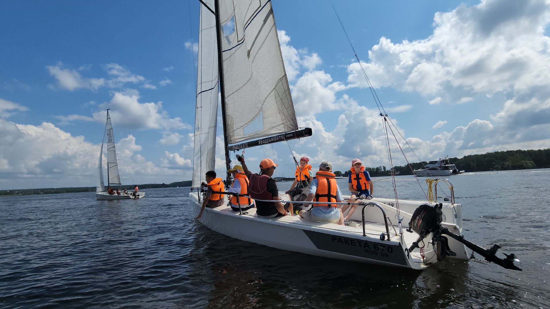 мытищи, парусная регата, парусный спорт, лагерь,