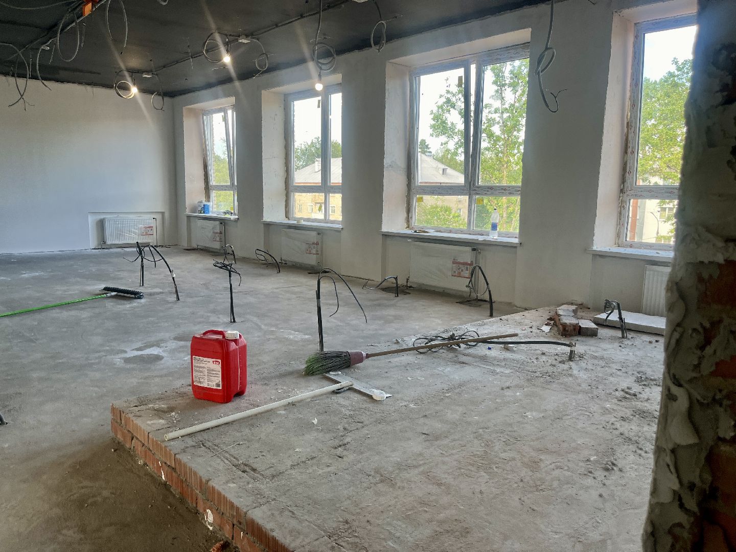 зато молодежный, ремонт школы, молодежный перемены, андрей михайлов ,