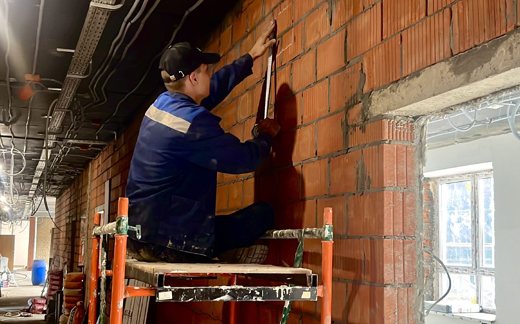 зато молодежный, ремонт школы, молодежный перемены, андрей михайлов ,