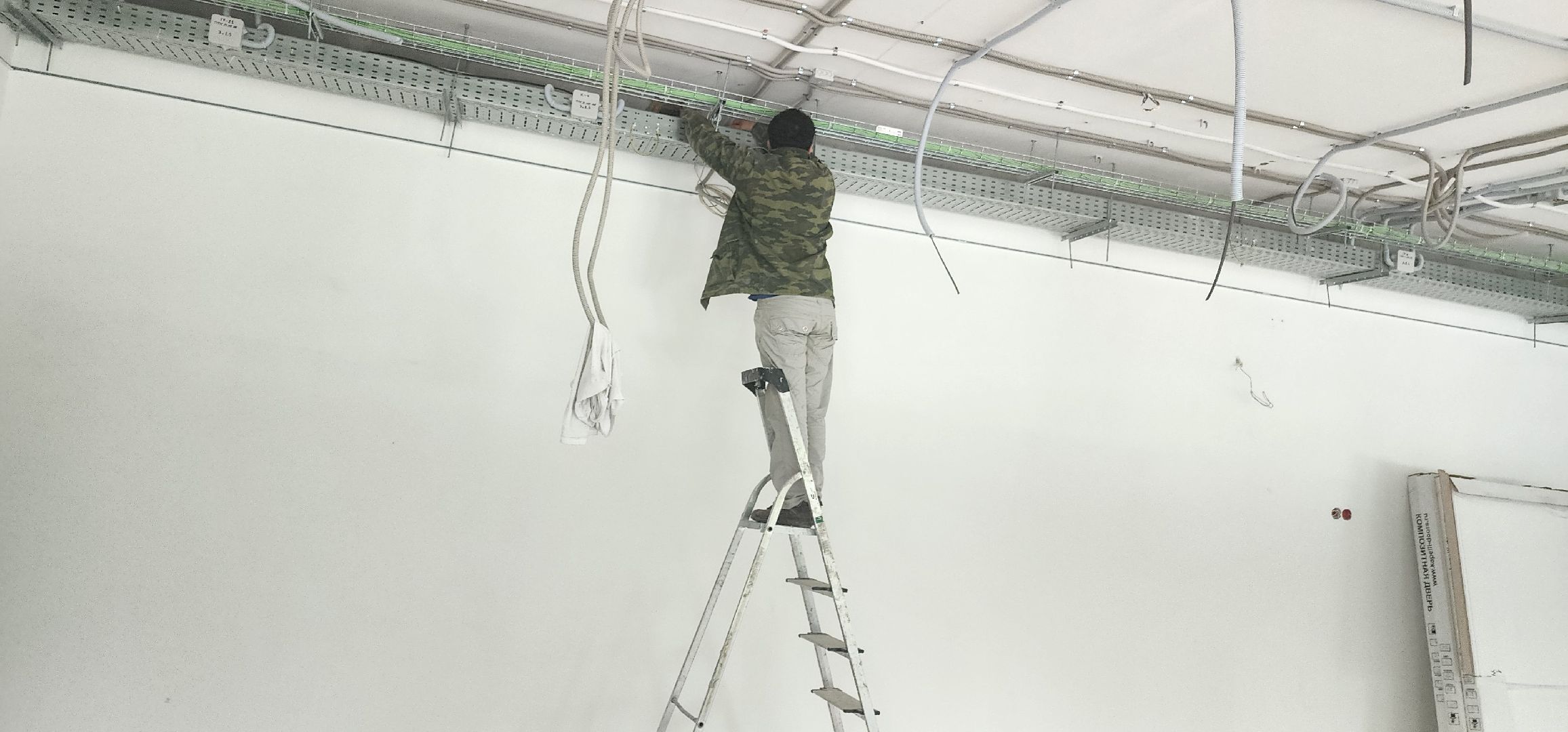 долгопрудный, капитальный ремонт, детский садик на октябрьской, фасадные работы, столбы освещения,