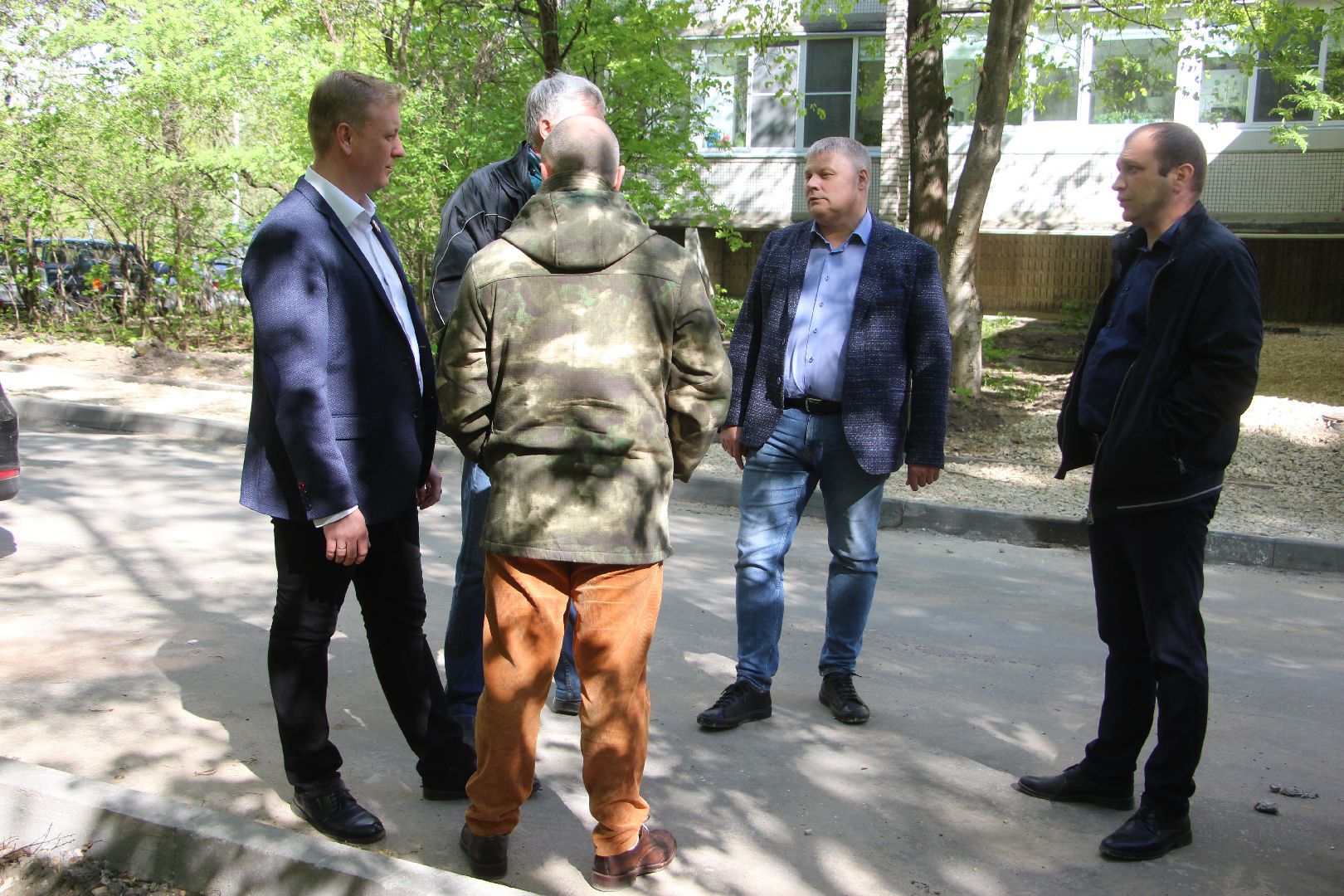 благоустройство, двор, Лесной бульвар, Протвино, пешеходная зона