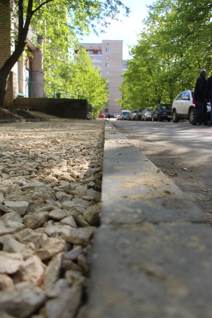 благоустройство, двор, Лесной бульвар, Протвино, пешеходная зона