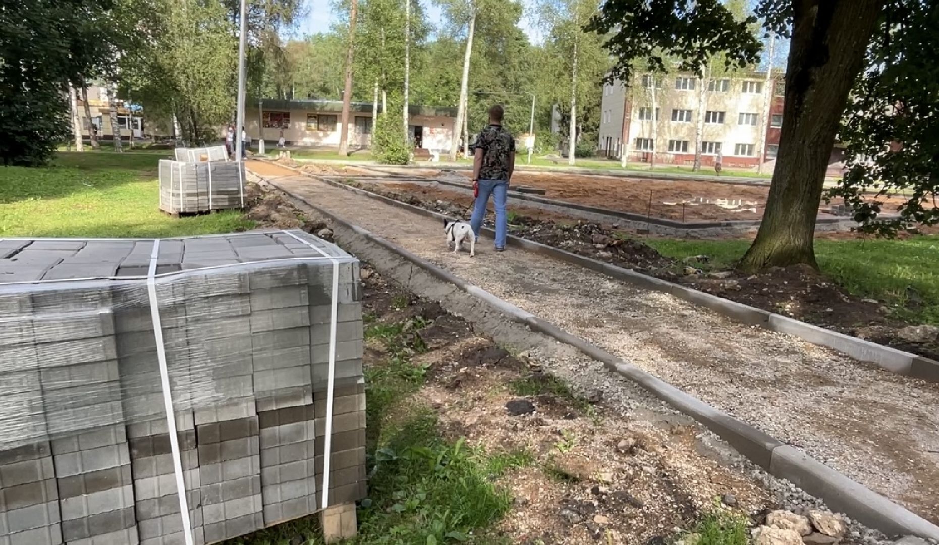 зато молодежный, благоустройство 2025, молодежный перемены, андрей михайлов, скамья примирения, тропинки,