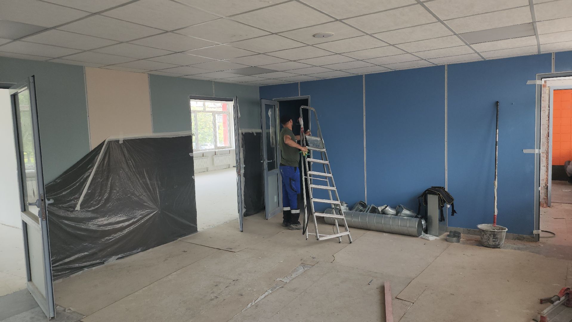 серпухов, школа 17, капитальный ремонт школы, улица джона рида,