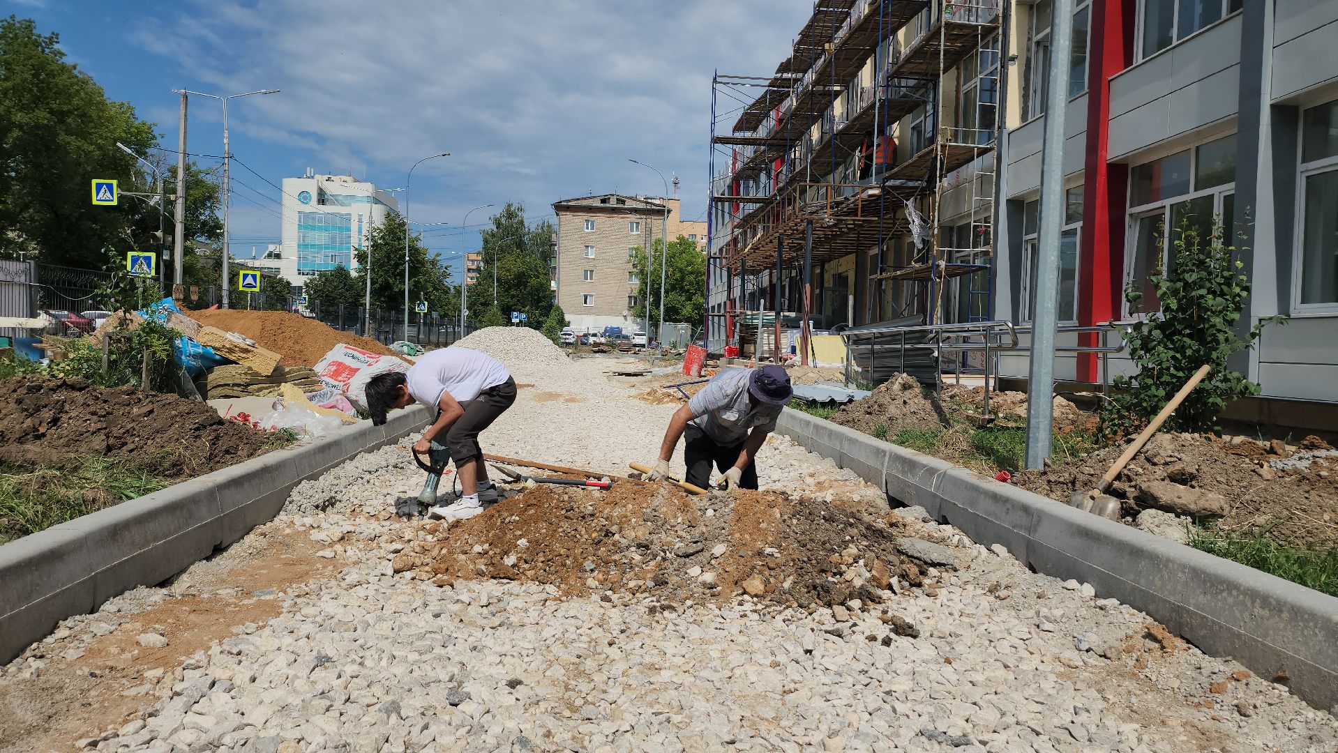 серпухов, школа 17, капитальный ремонт школы, улица джона рида,