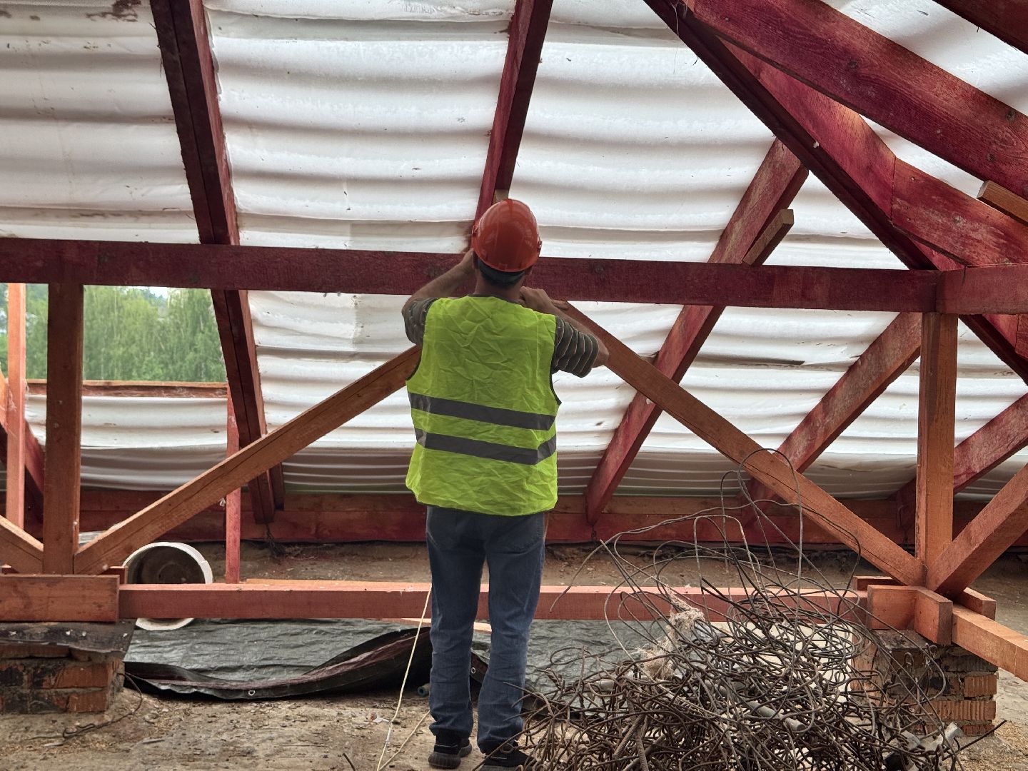 шаховская, ремонт крыши, ремонт мкд,