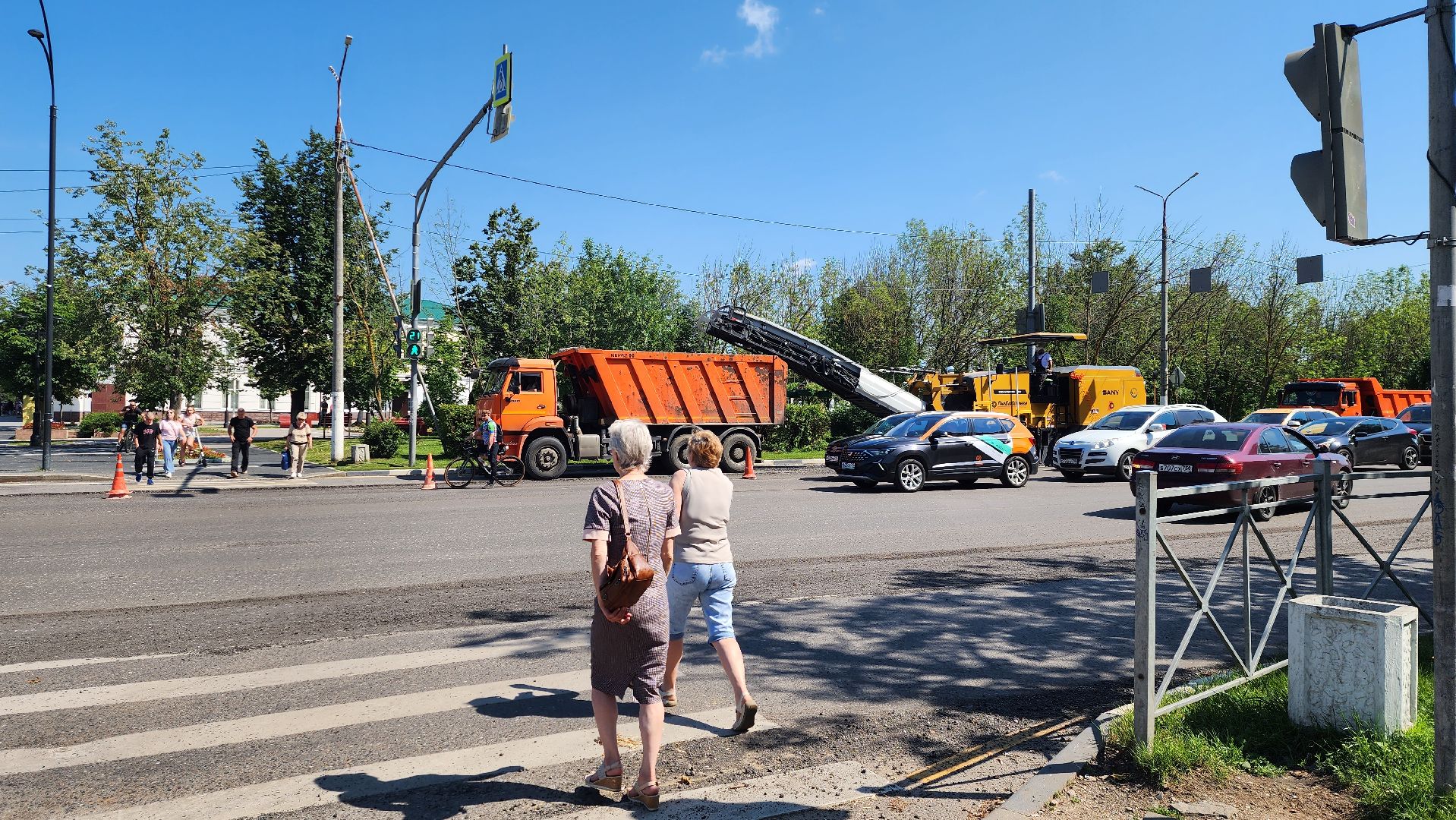 истра, ремонт дорог, дороги,