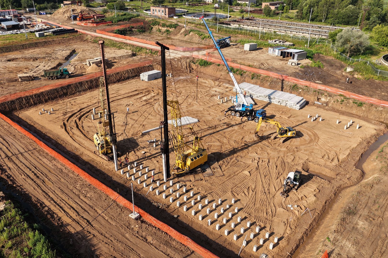 видео с коптера, экология дубна, очистные в дубне,
