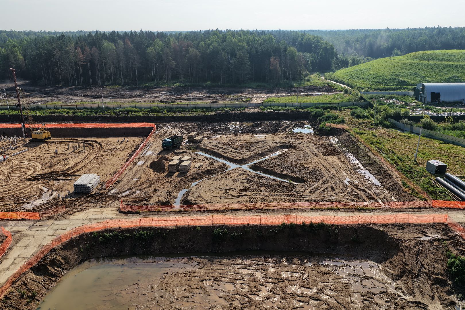 видео с коптера, экология дубна, очистные в дубне,