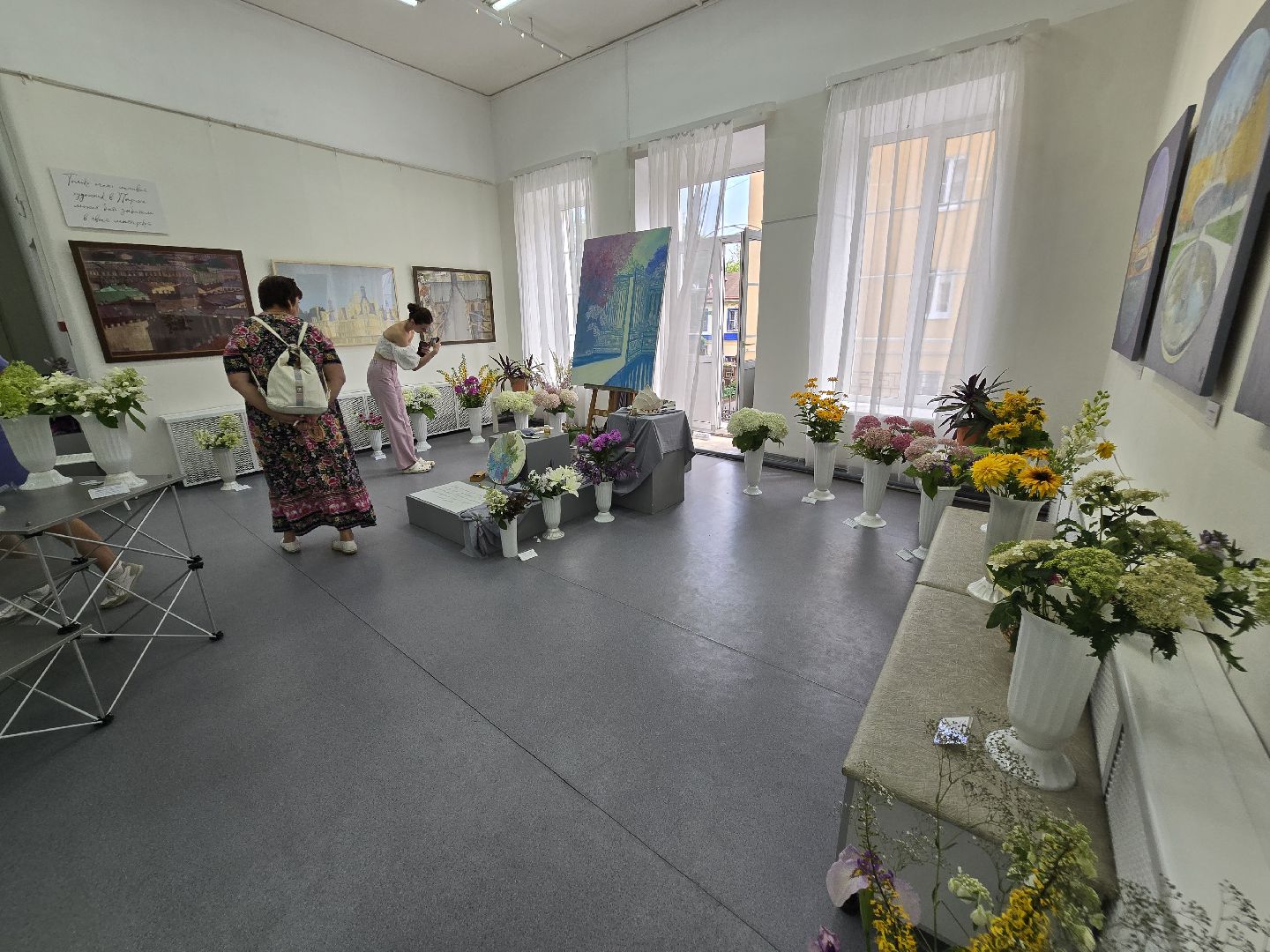 Коломна, цветы, выставка ,