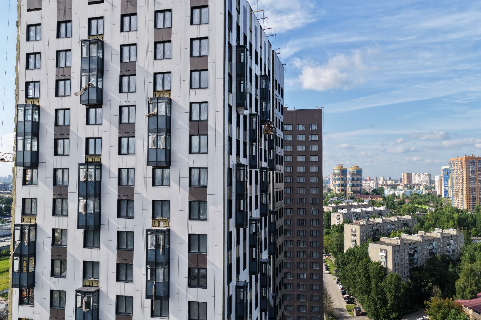 видео с коптера, жк EVO Реутов, строительство реутов,