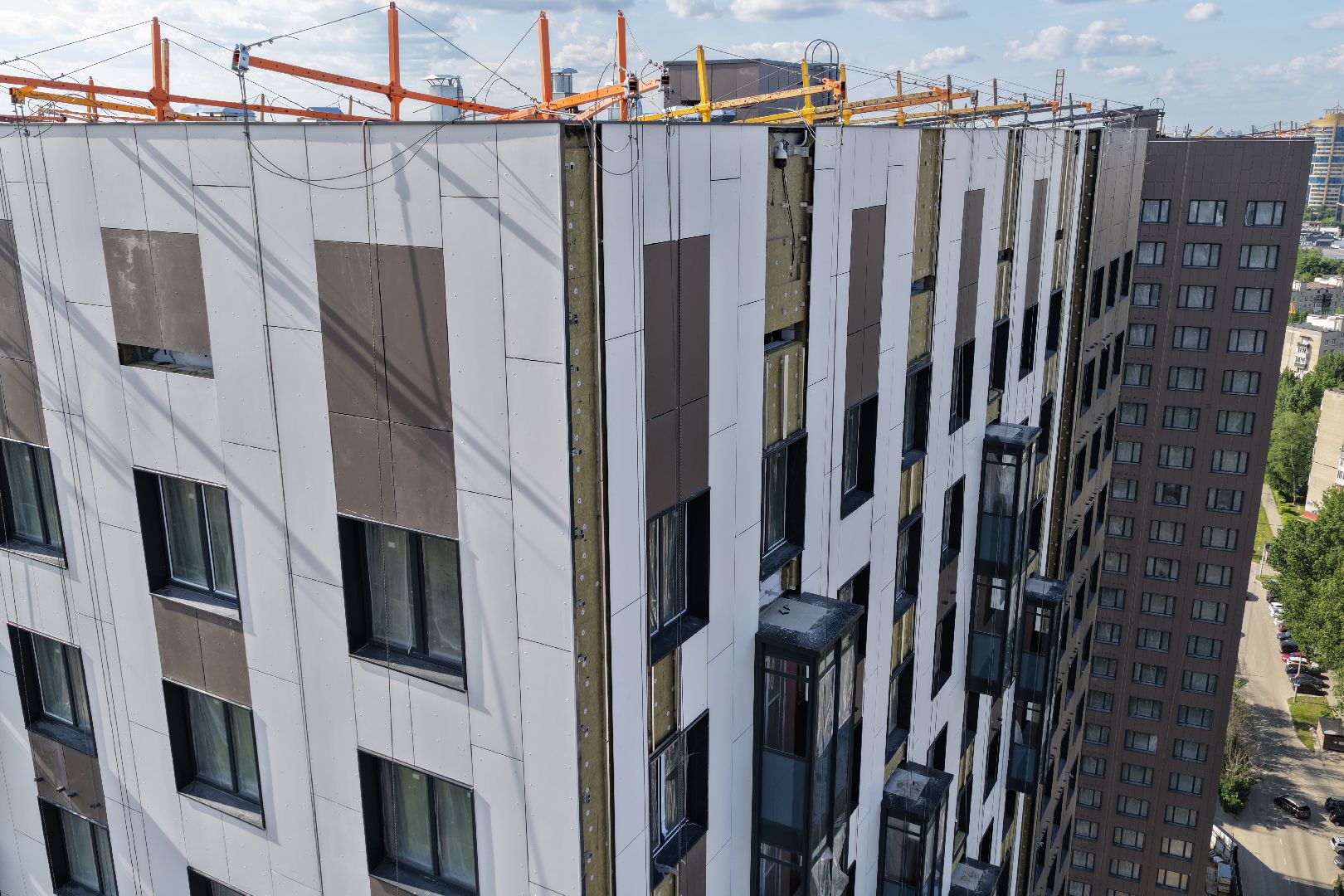 видео с коптера, жк EVO Реутов, строительство реутов,