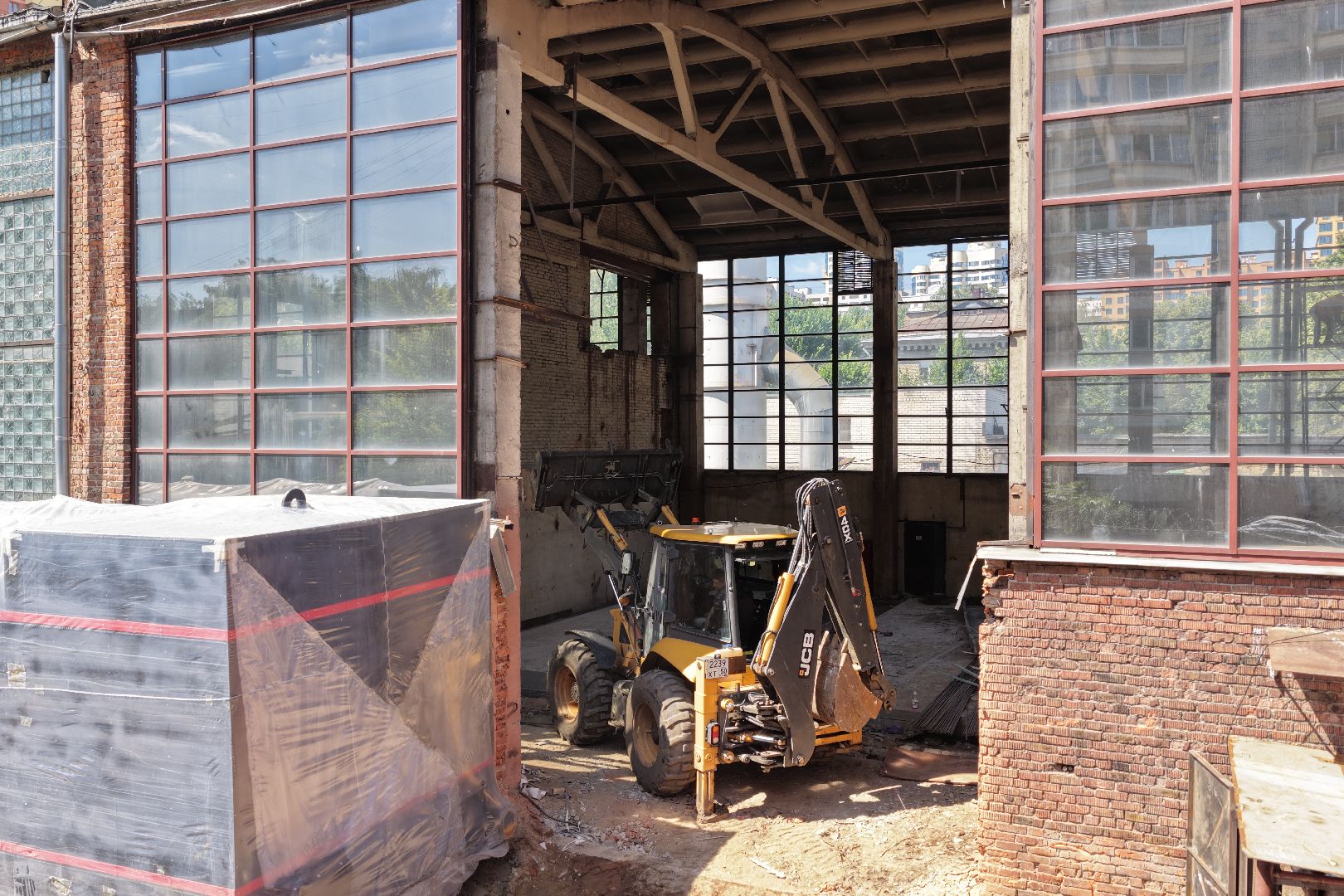 видео с коптера, котельная 1 реутов, модернизация котельной,