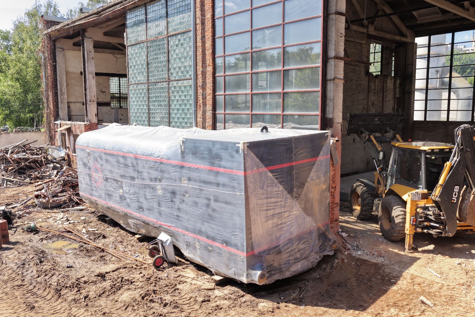 видео с коптера, котельная 1 реутов, модернизация котельной,