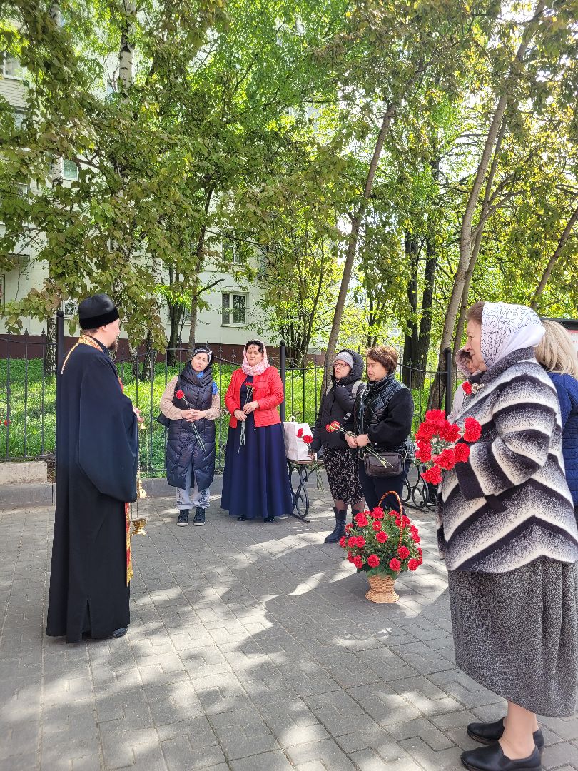 возложение, день победы, дань памяти, ленинский округ, видное, храм,