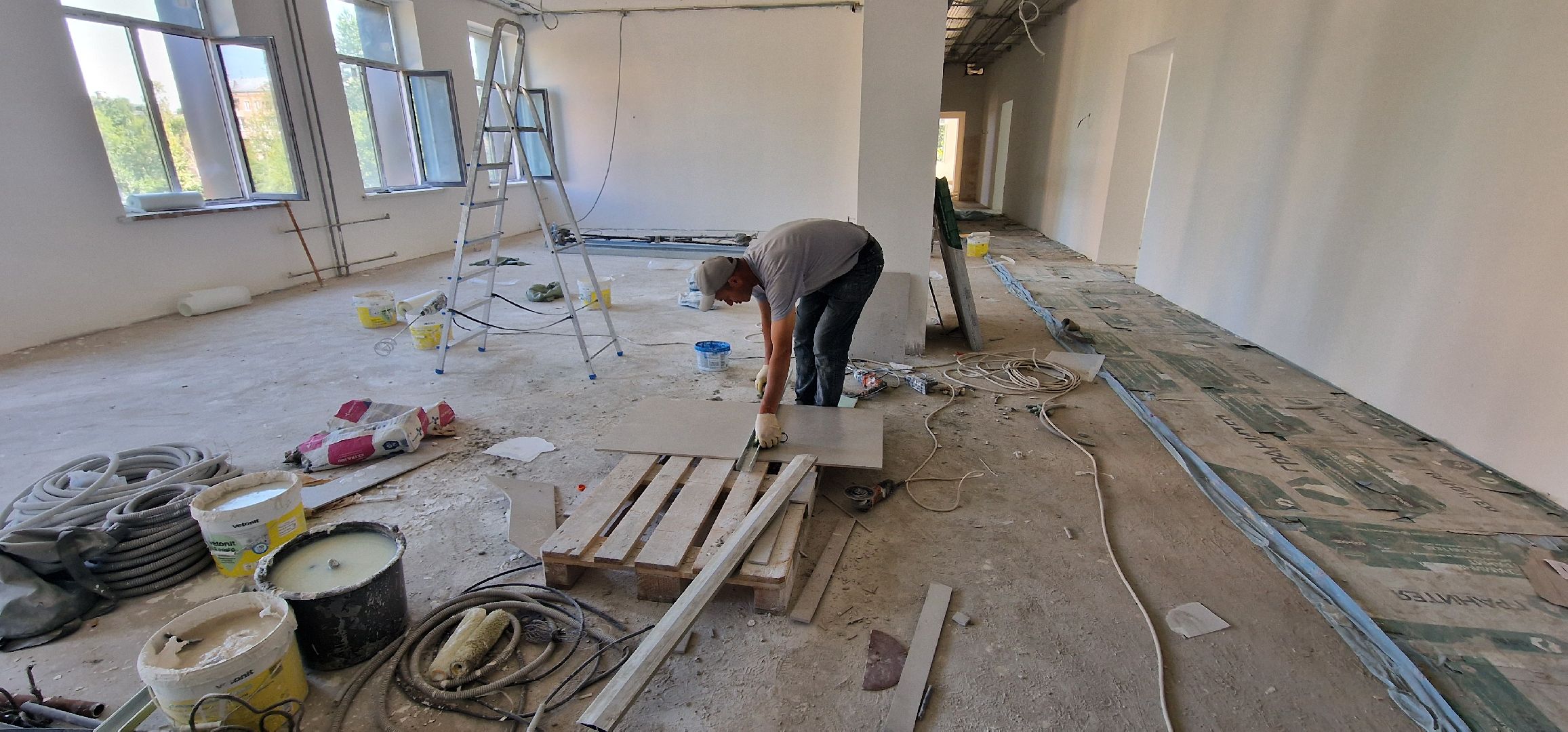 балашиха, капремонт школы 32,