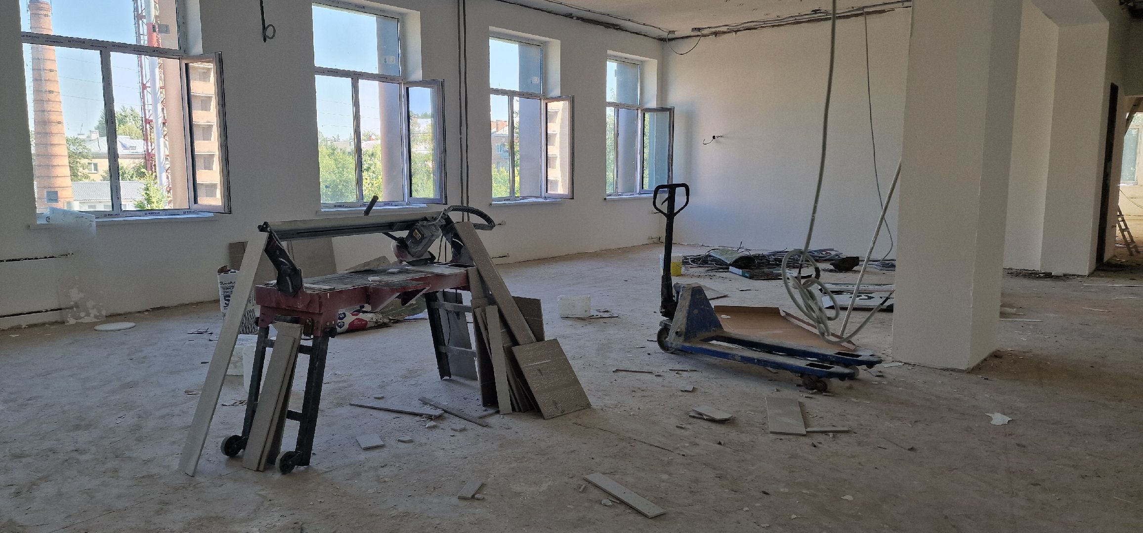 балашиха, капремонт школы 32,