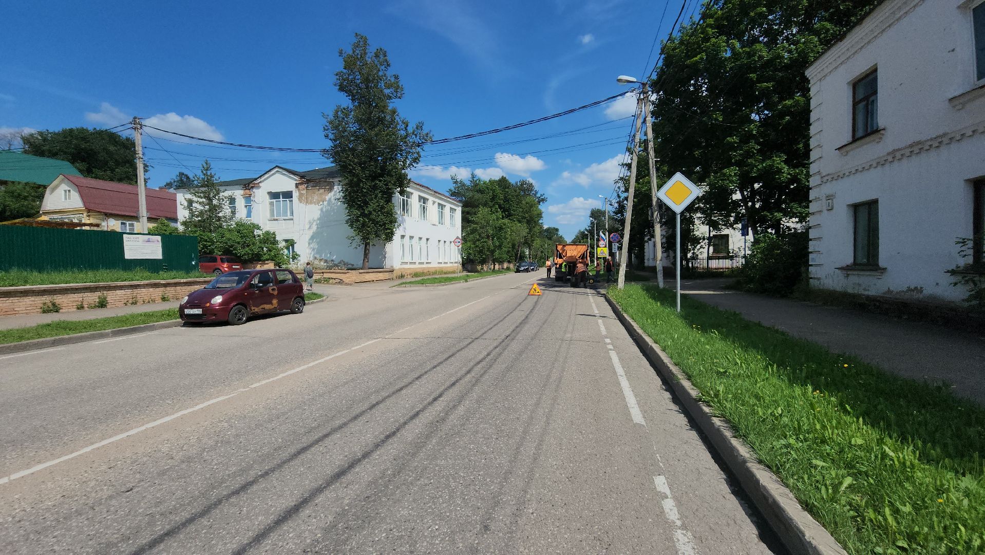 волоколамск, ямочный ремон, ремонт дорог,