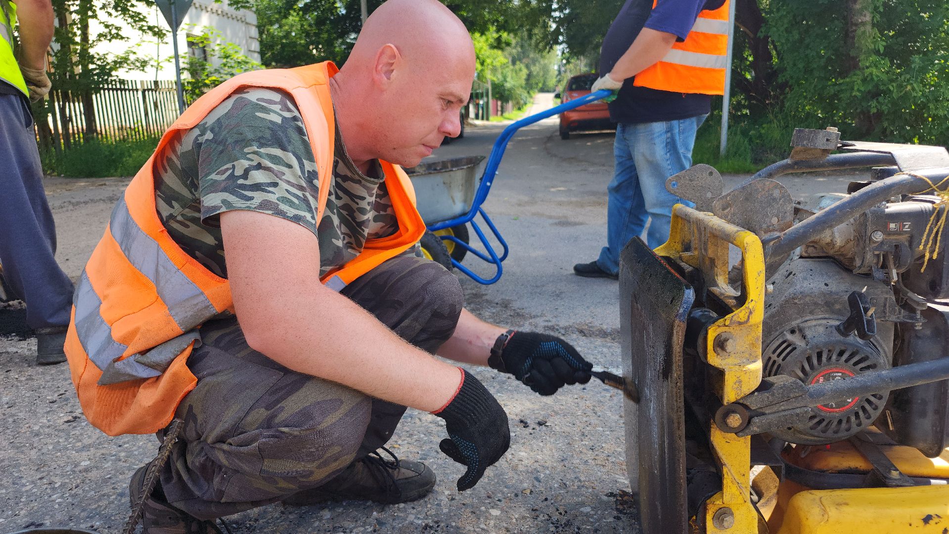 волоколамск, ямочный ремон, ремонт дорог,