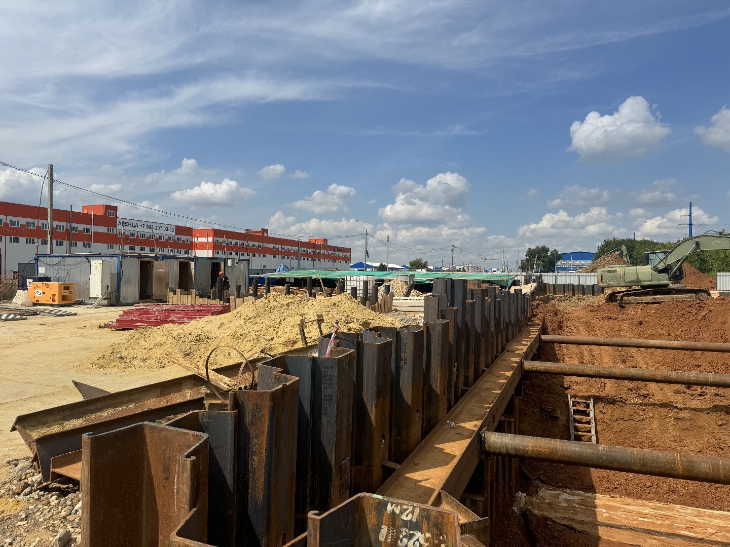 реконструкция каширского шоссе, ленинский городской округ, стройтрансгаз,