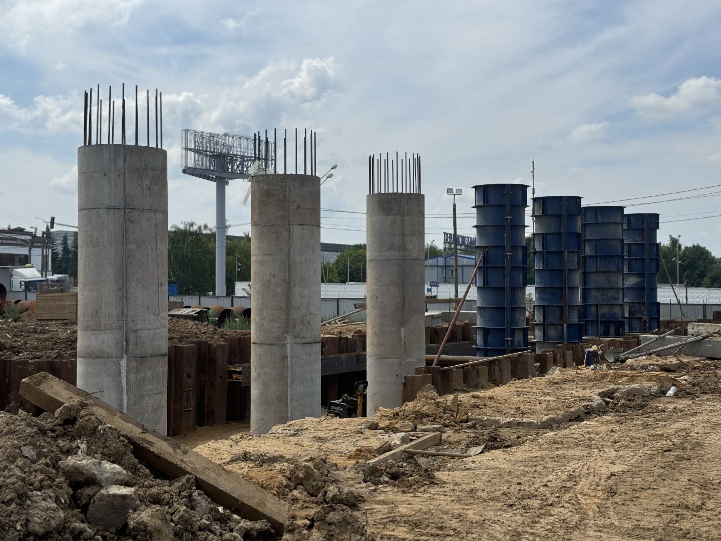 реконструкция каширского шоссе, ленинский городской округ, стройтрансгаз,